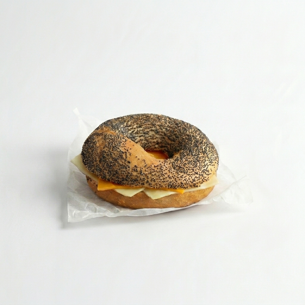 Üç Peynirli Haşhaşlı Bagel