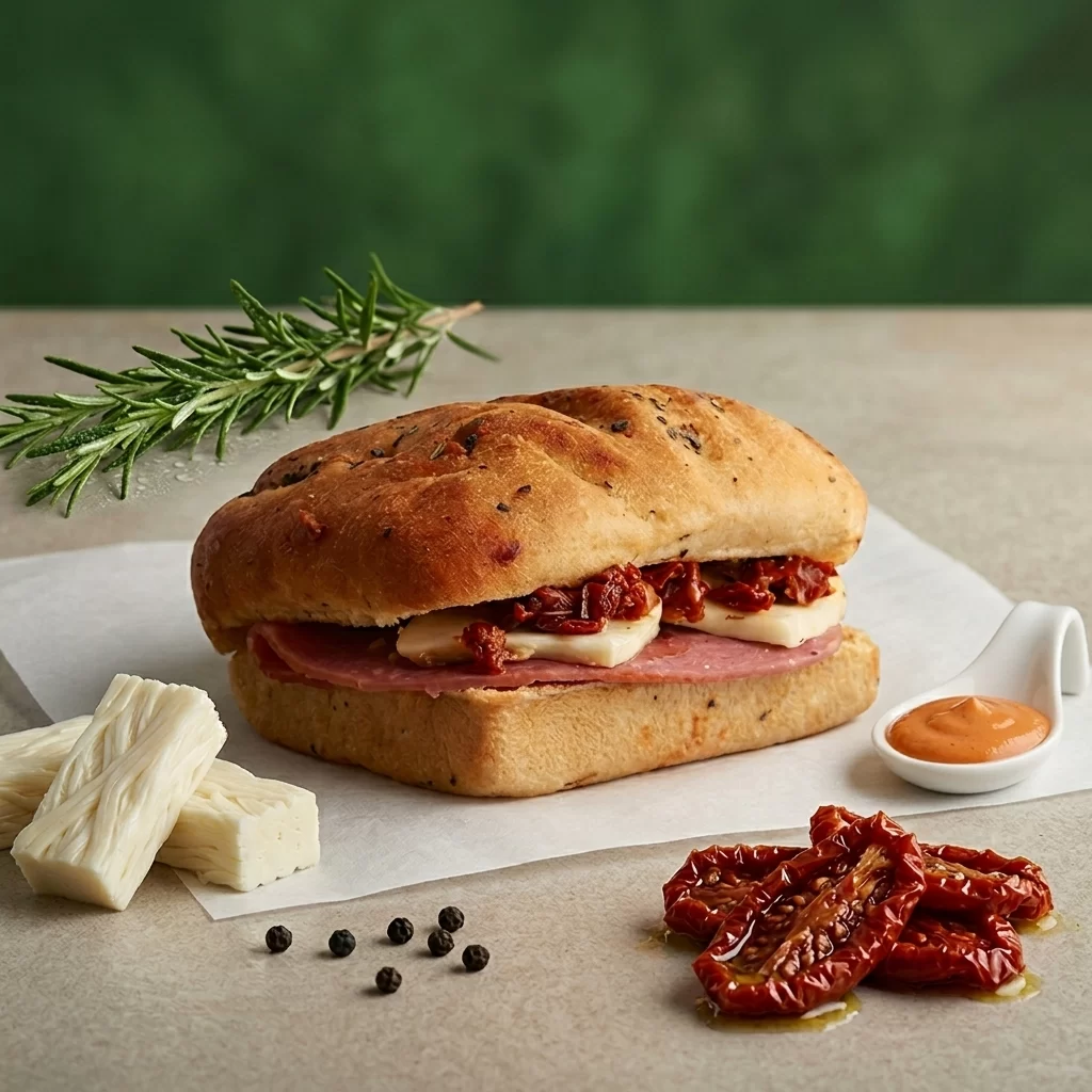 Dil Peynirli Foccacia görseli 2
