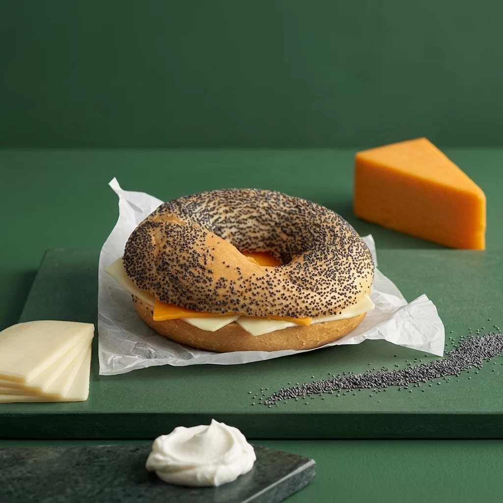 Üç Peynirli Bagel görseli 2